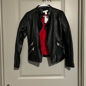 H&M Faux Leather Jacket